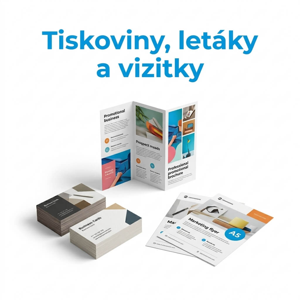 Expresní tisk letáků, firemních vizitek a složených brožur v Praze od ALED PRINT